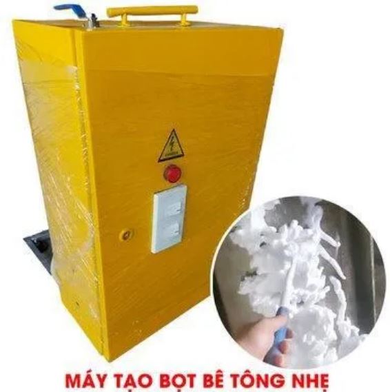 Máy tạo bọt bê tông nhẹ - Bê Tông Nhẹ Renewal Green - Công Ty TNHH Vật Liệu Tái Tạo Năng Lượng Xanh